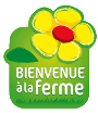 Logo bienvenue à la ferme